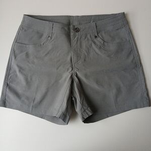 Kuhl Trekr Trail Shorts Light Gray Women's 6